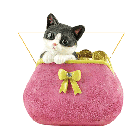 Decorative Polyresin Cute Cat Figurine, Resin Cat Model, Polyresin Cat Sculpture