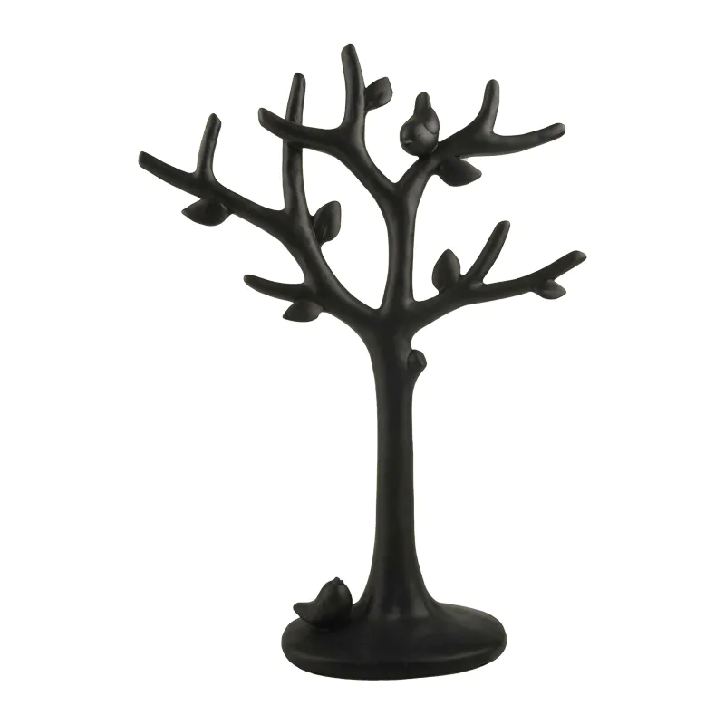 Decoration Craft Gift-Indoor Resin Black Jewelry  Tree Decor, Home Sending Friend Best Present-PH15829B