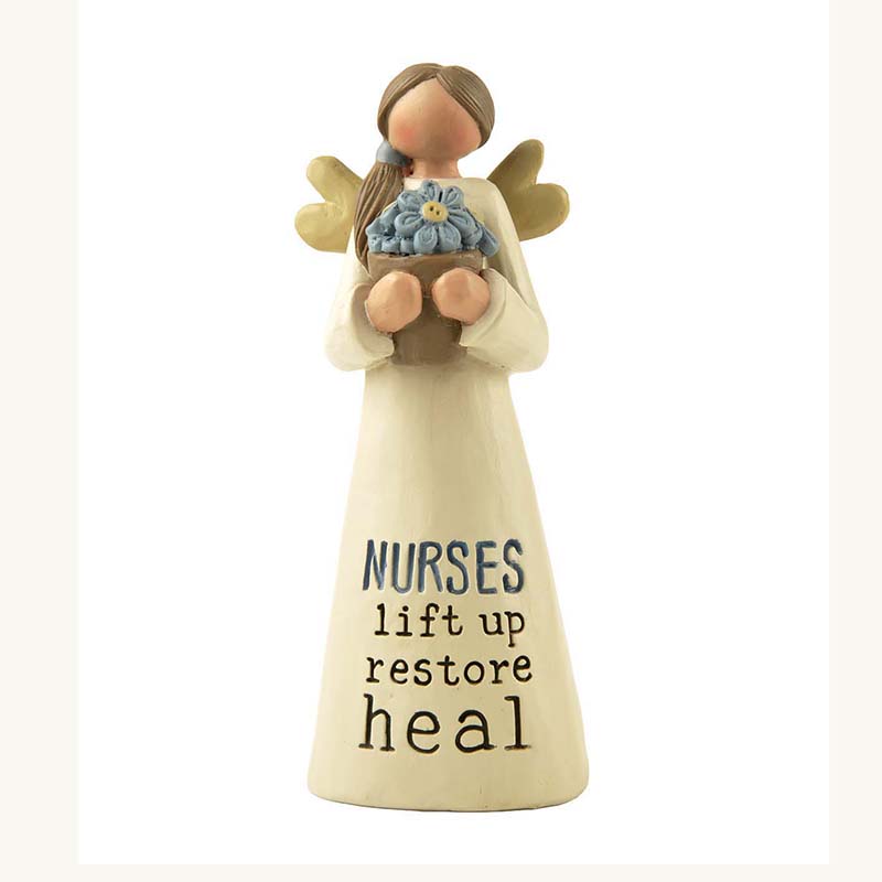 Customized Handmade Resin Nurse Angel Figurine  A Tribute to Healthcare Heroes for Home or Office Decor 164-10999