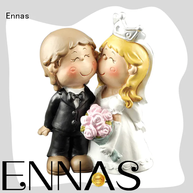 miniature wedding cake topper figurines high-quality birthday decor Ennas