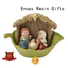 Ennas custom sculptures nativity set with stable promotional craft decoration