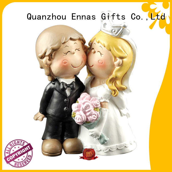 Ennas precious funny wedding cake toppers hot-sale from best factory