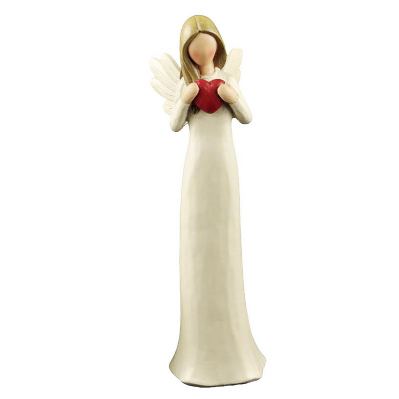 Ennas angel wings figurines colored for decoration