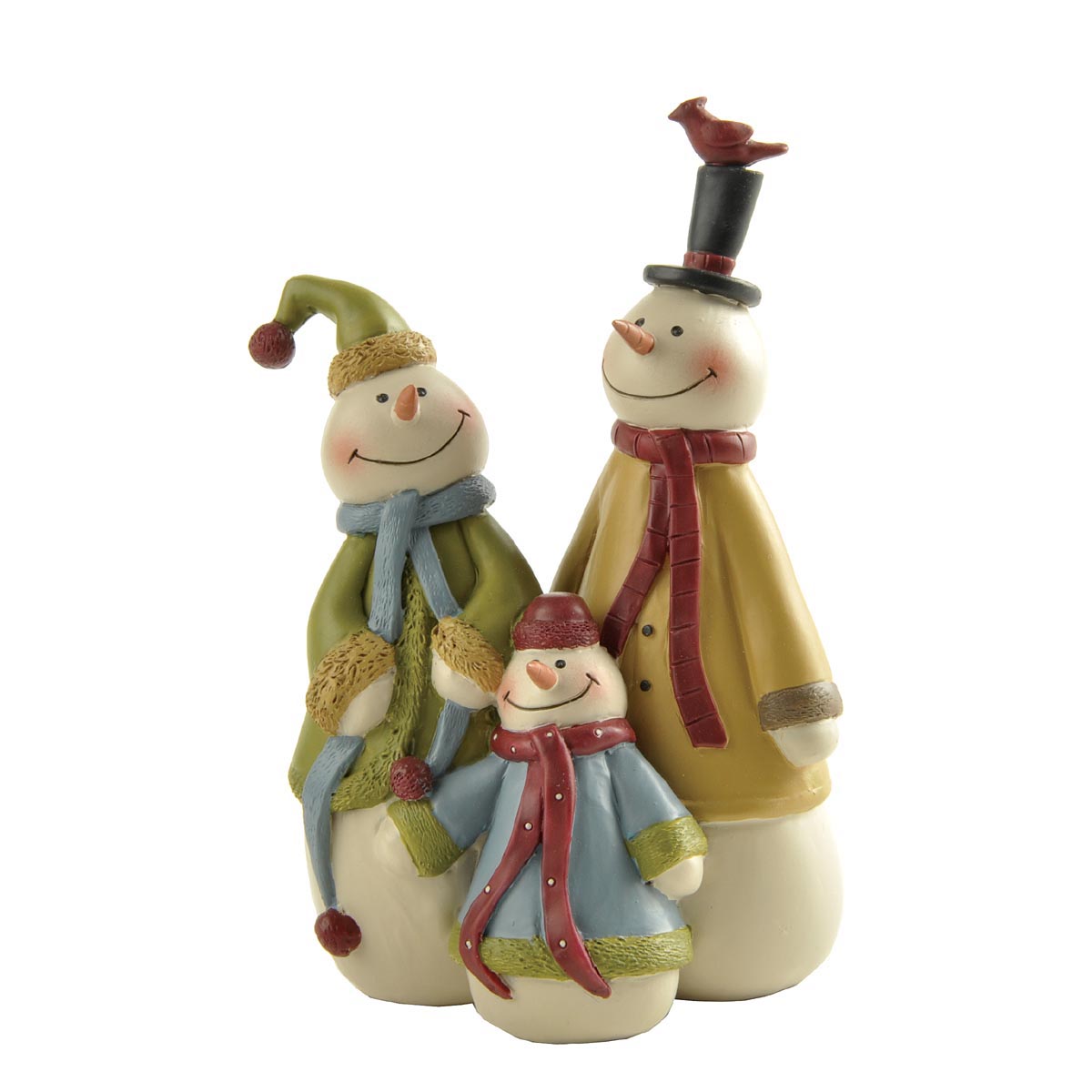 snowman christmas figurine family bulk production-2