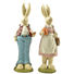 Ennas hot-sale vintage easter bunny figurines polyresin home decor