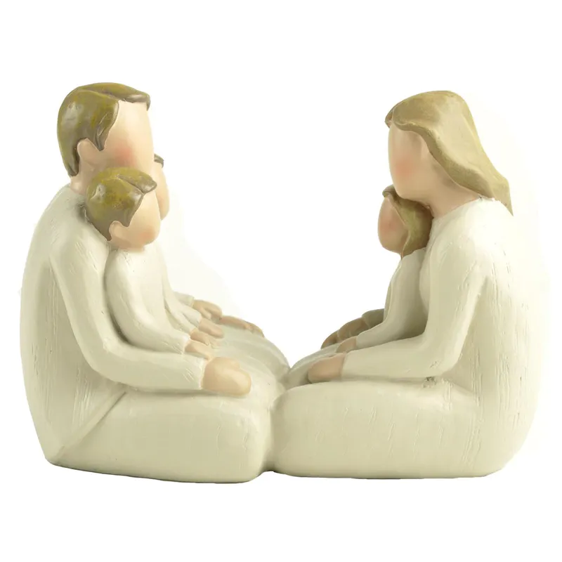 family statue wedding cake toppers bride and groom wholesale party decoration