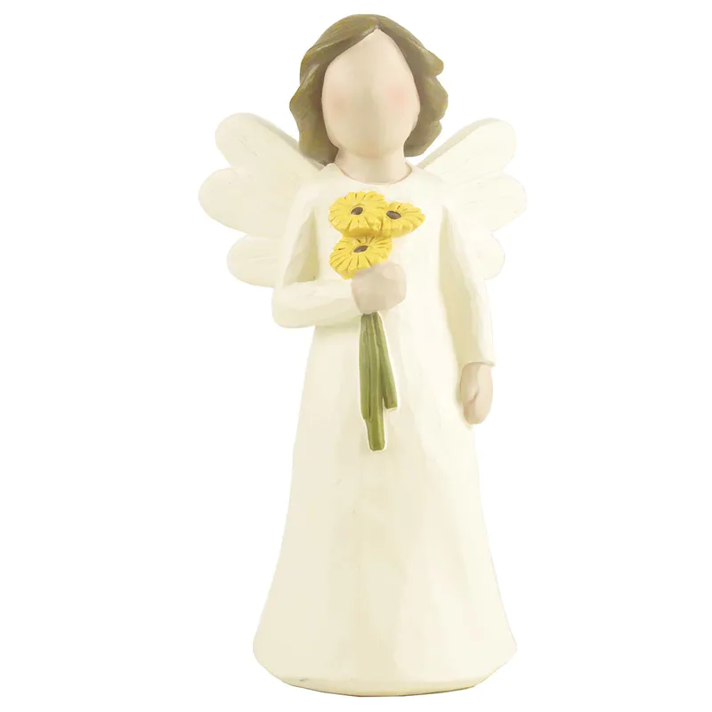 artificial guardian angel statues figurines creationary fashion