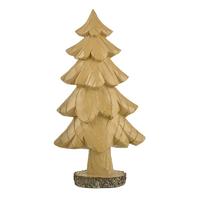 Large Tree on the Stump Base Christmas Figurines