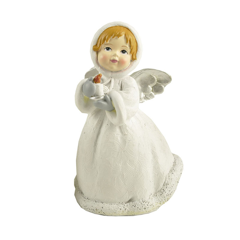 home decor small angel figurines colored at discount-1