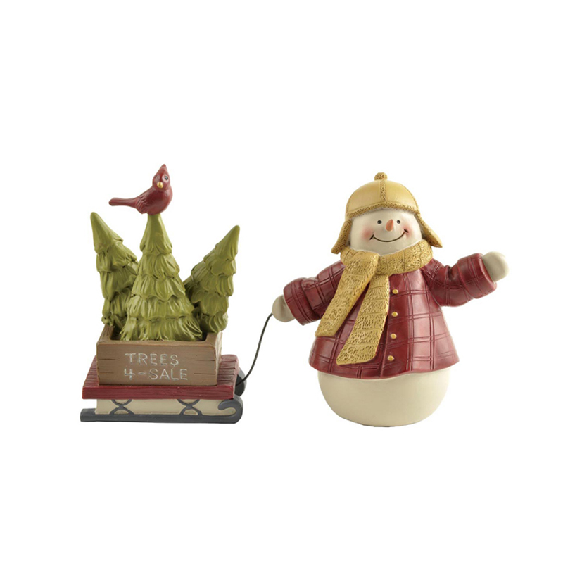 3d christmas carolers decorations polyresin for wholesale-2