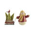 Ennas 3d christmas statues family for ornaments