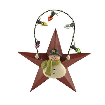 Star Shape Collectible Christmas Ornament