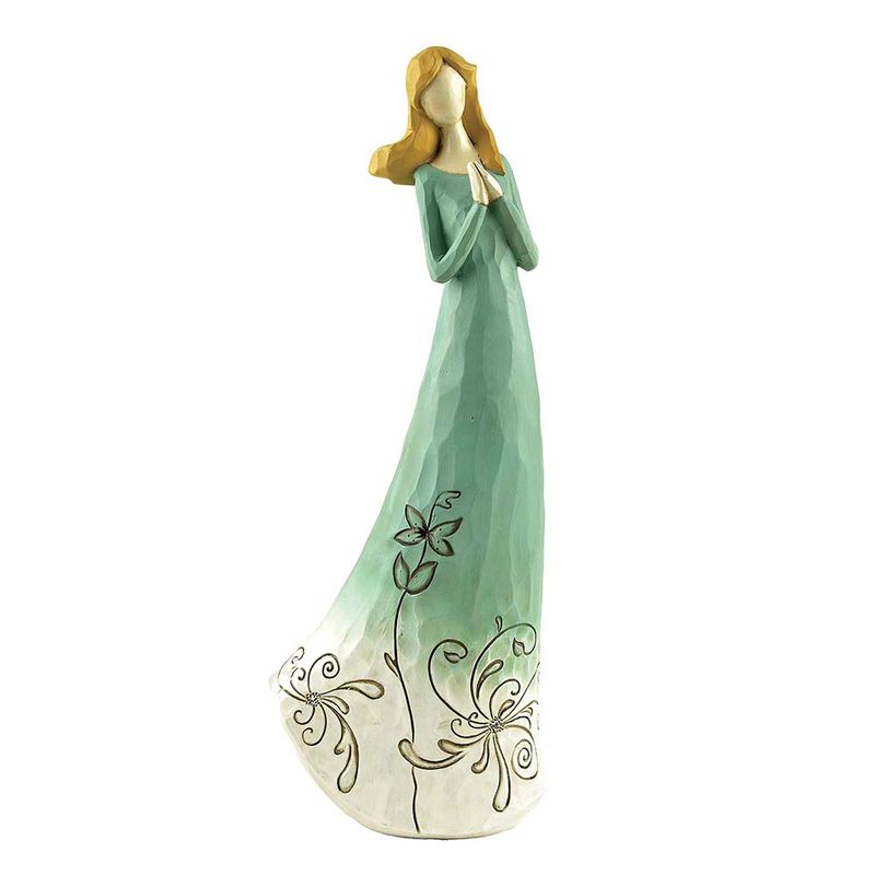 Ennas religious resin angel figurines lovely for ornaments