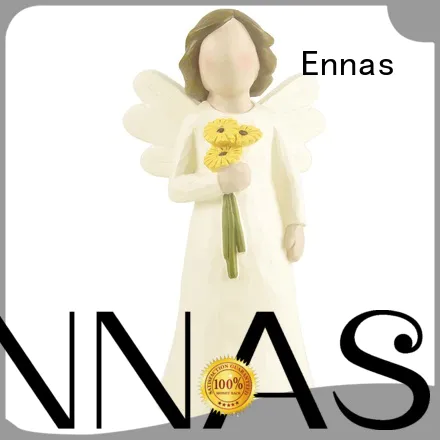 Ennas Christmas miniature angel figurines decorative for decoration