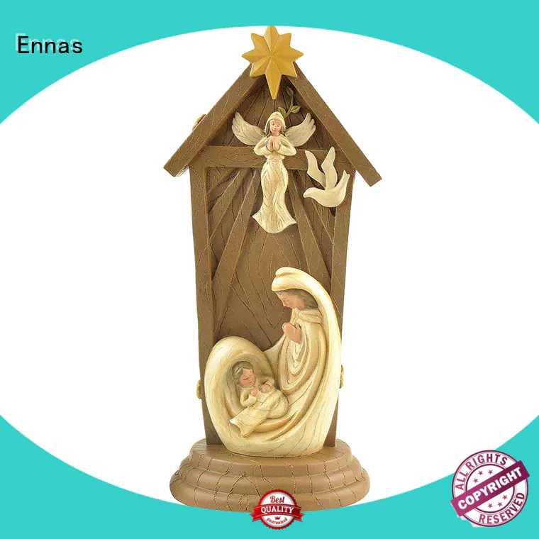 Ennas christian holy family statues and figurines hot-sale holy gift