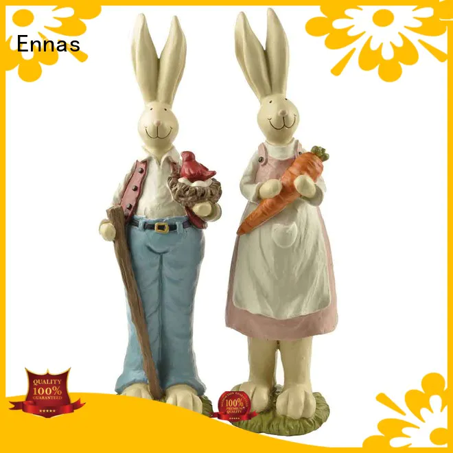 Ennas free sample easter bunny figurines handmade crafts for holiday gift