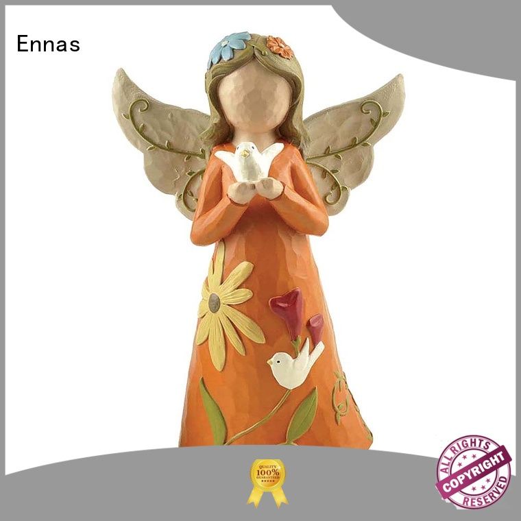 Ennas family decor angel figurine collection vintage for decoration