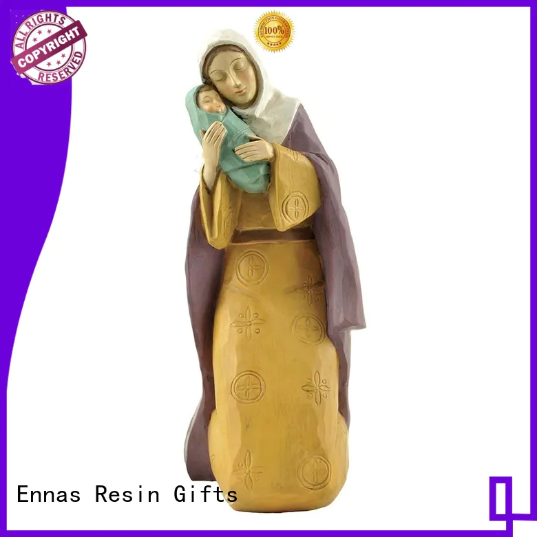 custom sculptures cheap religious figurines bulk production family decor Ennas