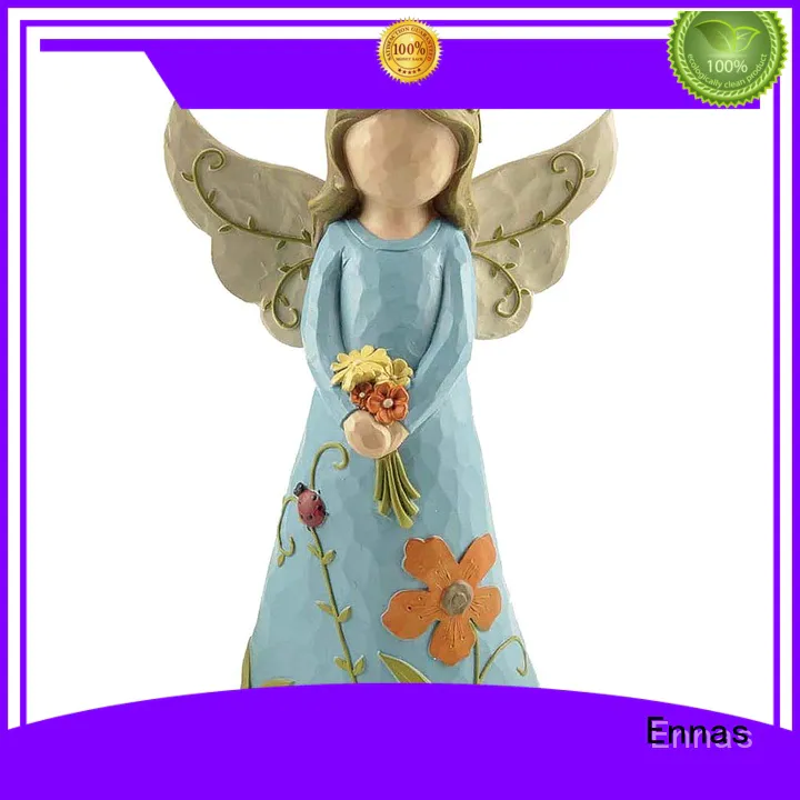hand-crafted miniature angel figurines decorative best crafts Ennas