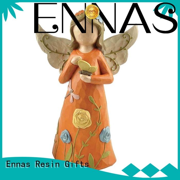 Ennas Christmas resin angel figurines handicraft at discount