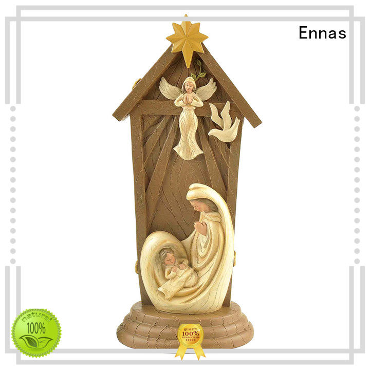 Ennas holding candle catholic religious items promotional