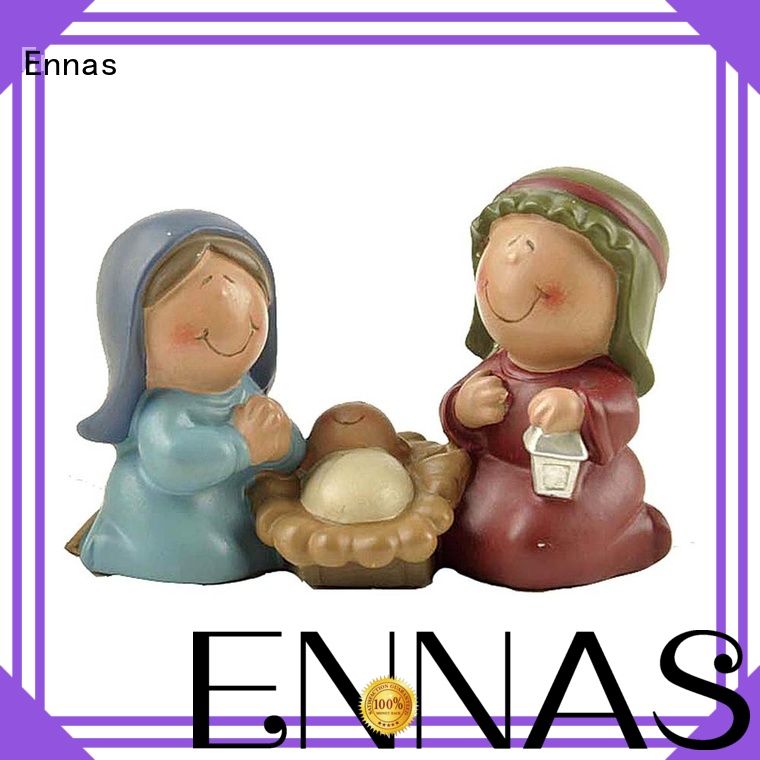 custom sculptures nativity set eco-friendly promotional holy gift