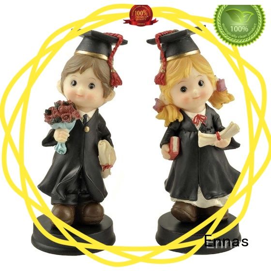 Ennas custom graduation figurines festivity from best factory