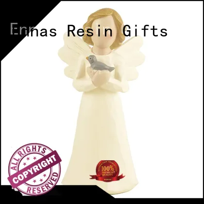 artificial memorial angel figurines hand-crafted creationary for ornaments