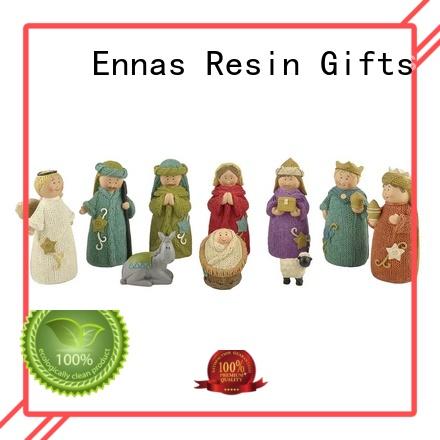 Ennas christmas nativity set figurines promotional