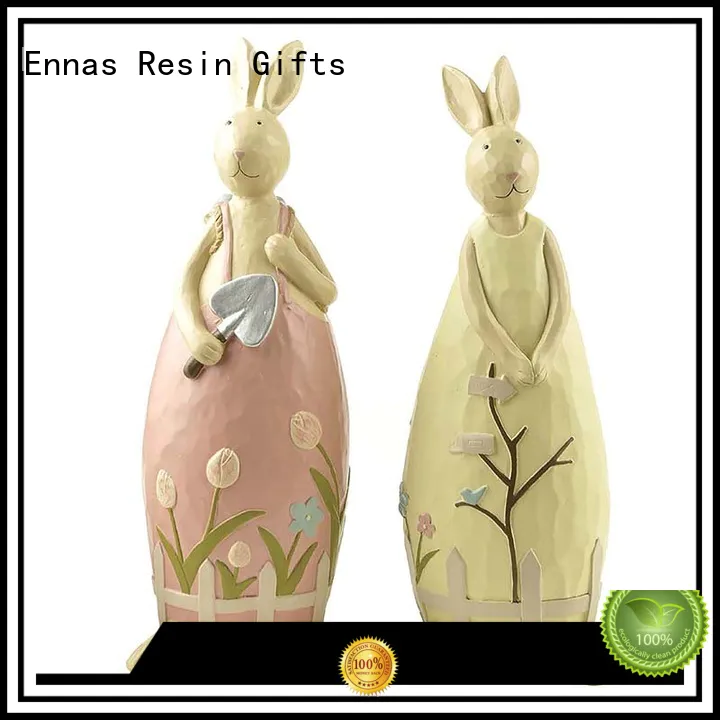 Ennas decorative easter figurines oem micro landscape