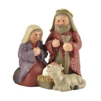 Modern Holy Family Polyresin Christian Statue Nativity Set