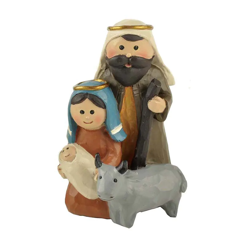 wholesale nativity set with stable catholic promotional family decor