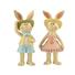 vintage easter figurines handmade crafts for holiday gift