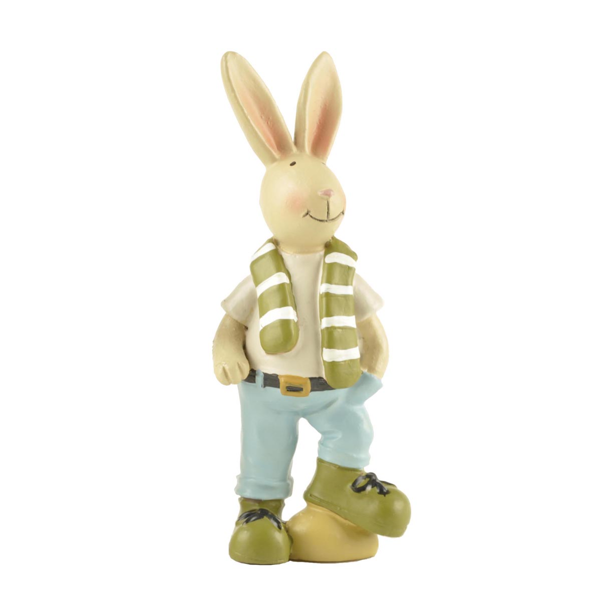 free sample vintage easter bunny figurines handmade crafts micro landscape