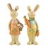 decorative resin easter bunnies handmade crafts micro landscape