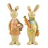 Ennas free sample vintage easter bunny figurines polyresin micro landscape
