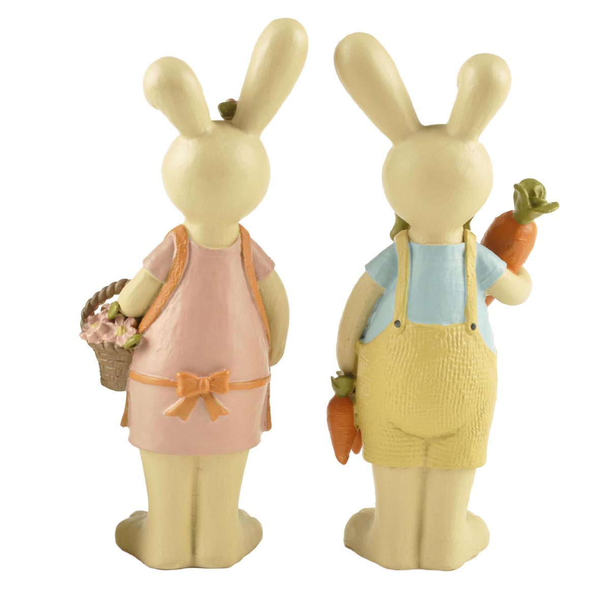 decorative resin easter bunnies handmade crafts micro landscape-2