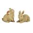 hot-sale easter bunny figurines handmade crafts micro landscape