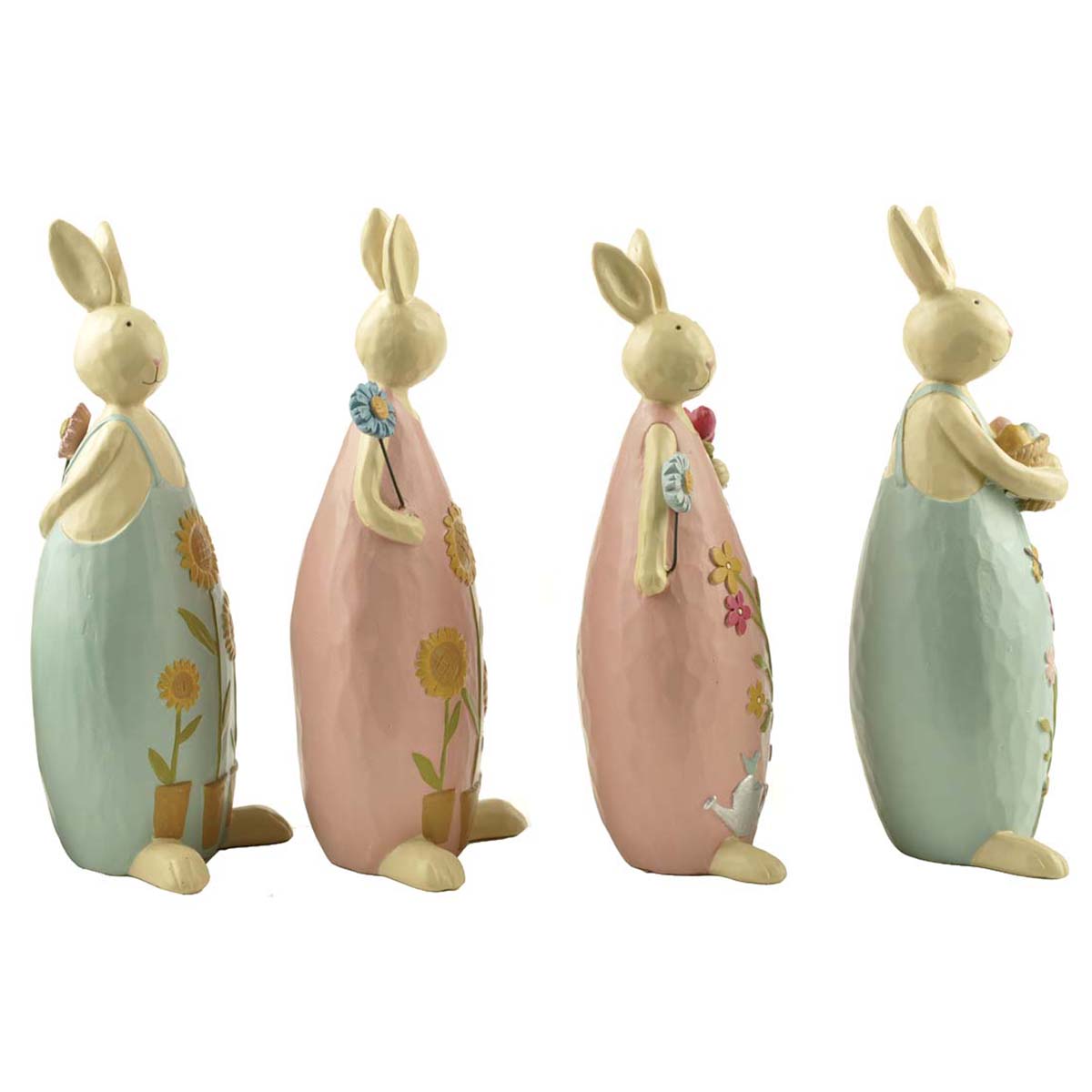 Creative Crafts Resin Rabbit Garden Decoration Bunny Easter Statue Ennas