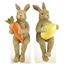 decorative easter rabbit figurines polyresin micro landscape