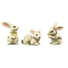 free sample easter rabbit figurines oem for holiday gift