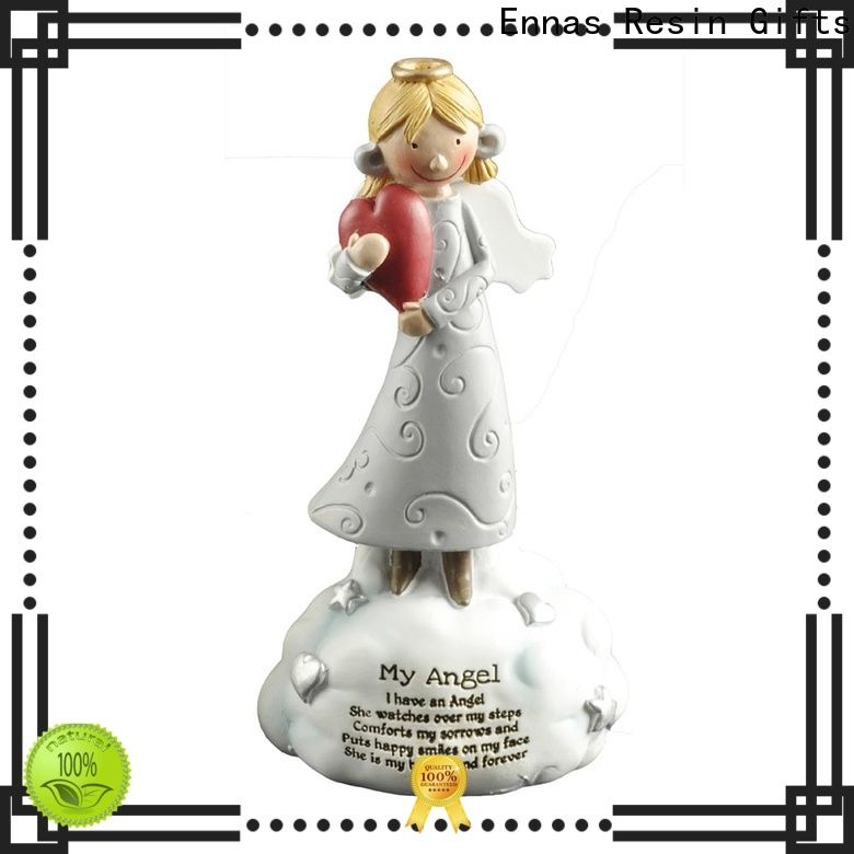 carved angel figurine handicraft for ornaments