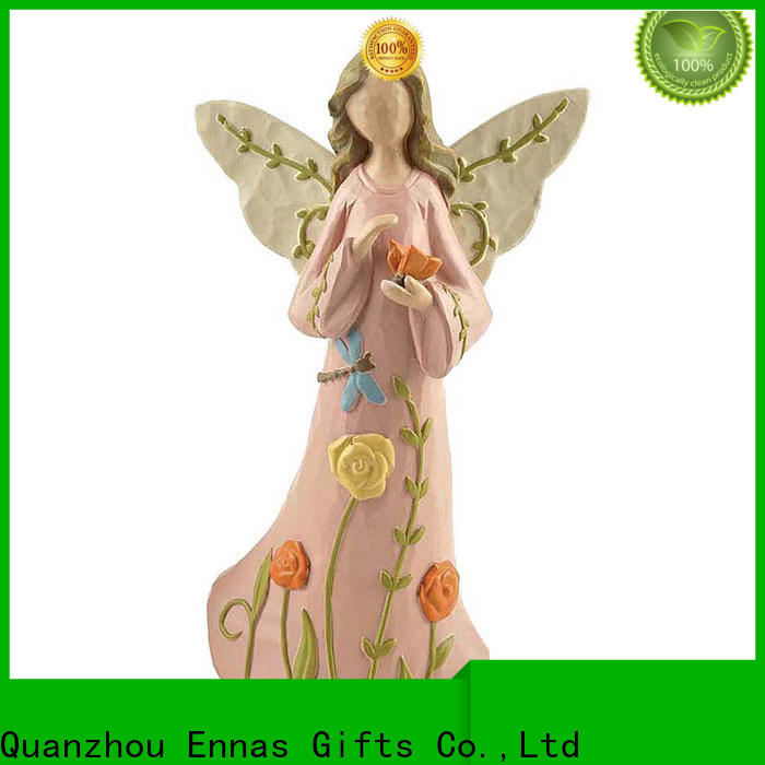 artificial angels statues gifts colored for ornaments