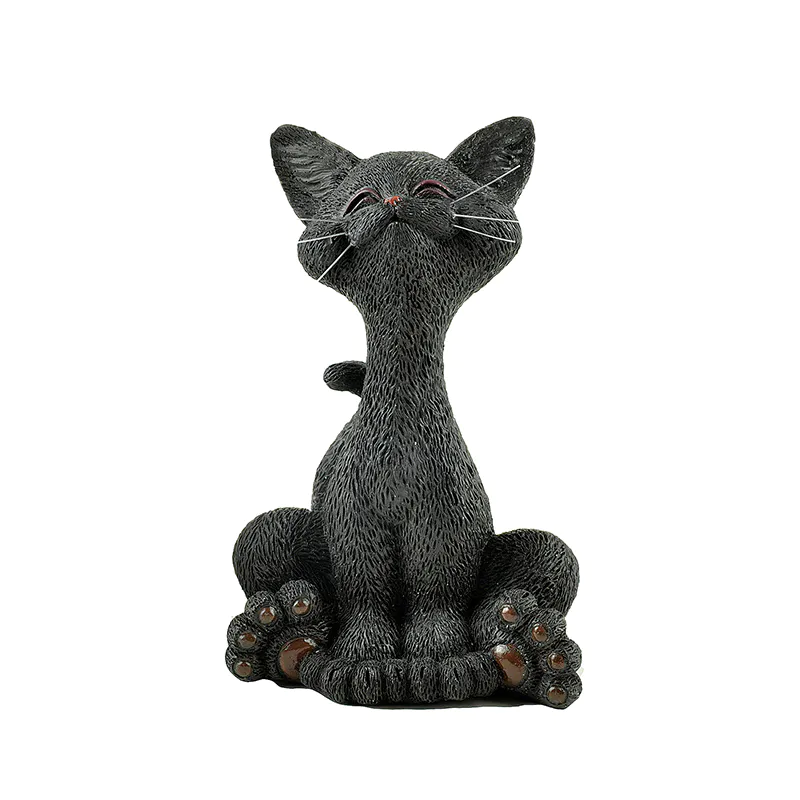 Ennas sculpture model dog figurines animal resin craft