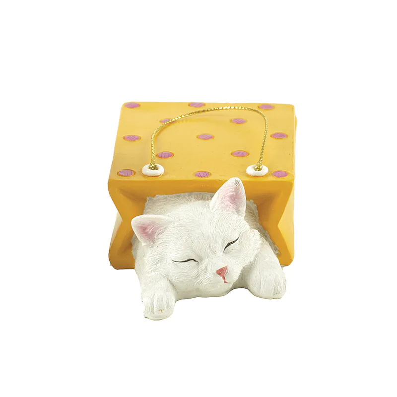 Ennas 3d small animal figurines hot-sale from polyresin
