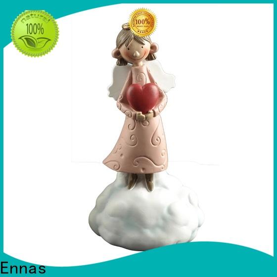 Ennas carved guardian angel statues figurines unique at discount