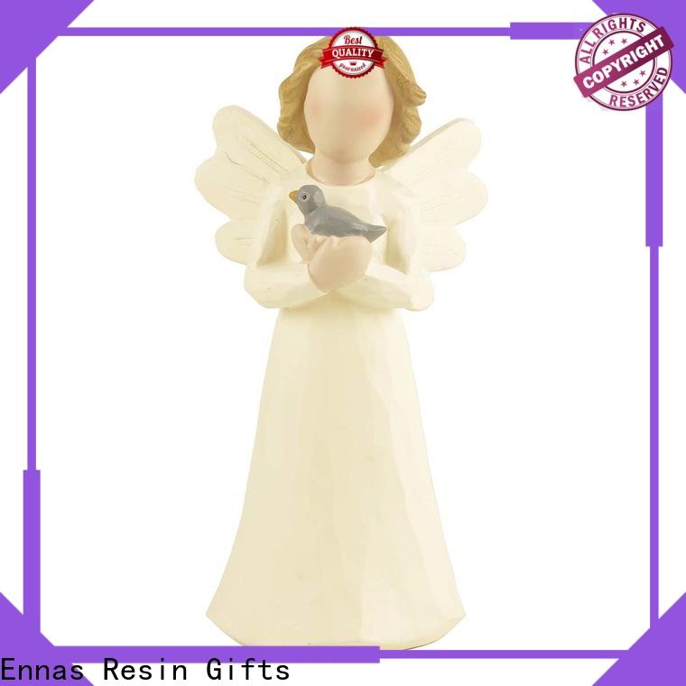 Ennas Christmas personalized angel figurine handmade best crafts