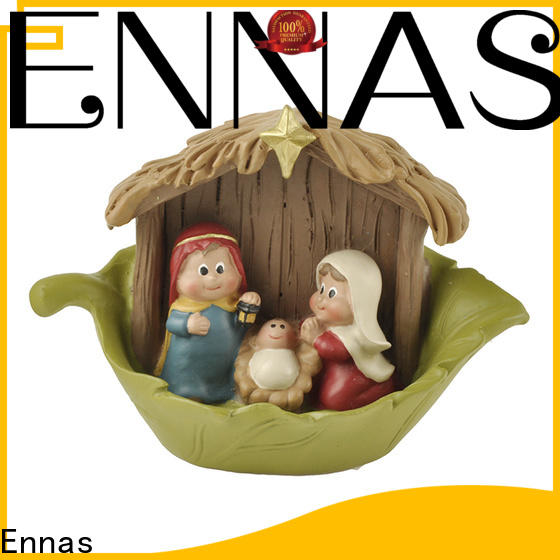 Ennas christmas catholic figurines promotional family decor