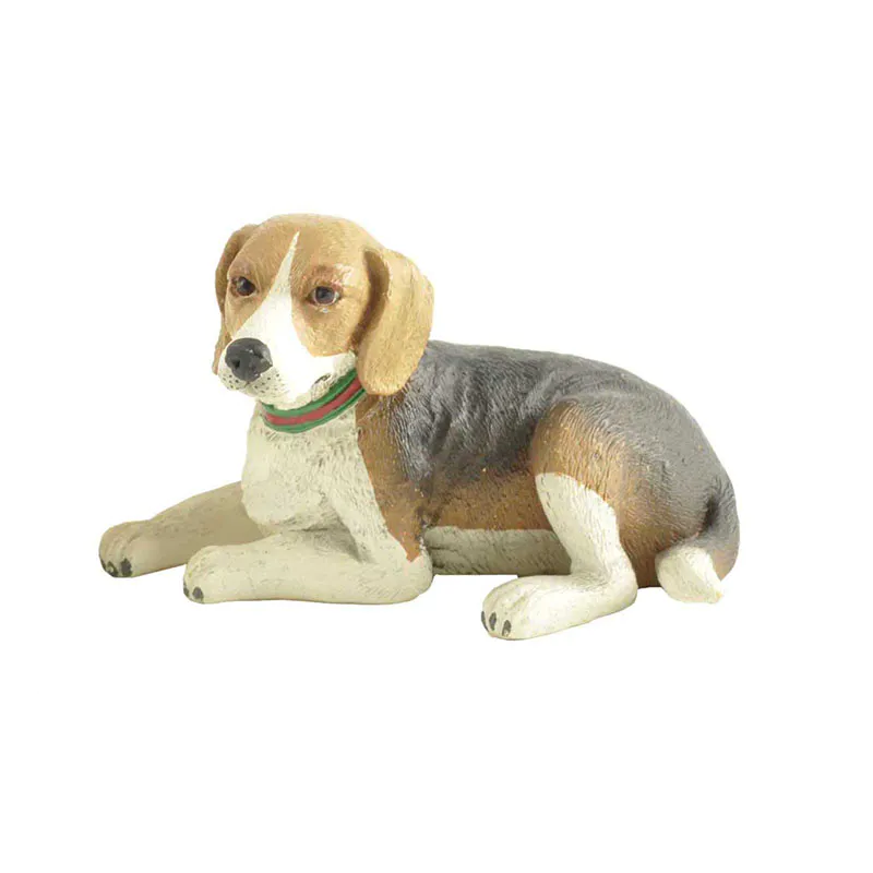 Ennas handmade dog figurines toys high-quality from polyresin