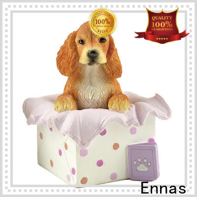 Ennas home decoration dog figurines toys high-quality from polyresin